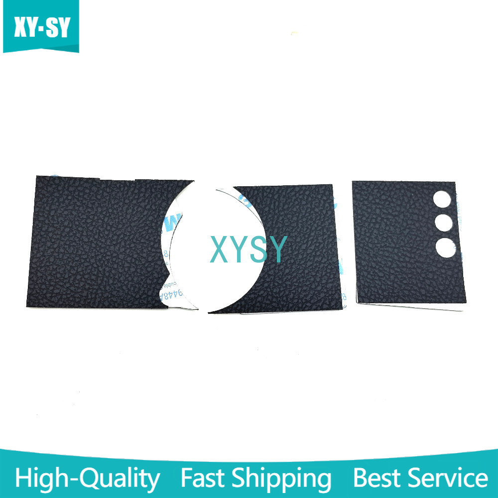 3 ชิ้นซ่อมใหม่สําหรับ Fuji Fujifilm XE4 X-E4 Body Thumb ยางด้านข้าง Grip หนังด้านหน้าผิวเทปกาว