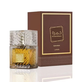 น้ำหอม จาก Lattafa ใส่ได้ทั้งคุณผู้ชายและคุณผู้หญิง-Lattafa khamrah Qahwa EDP 100ml