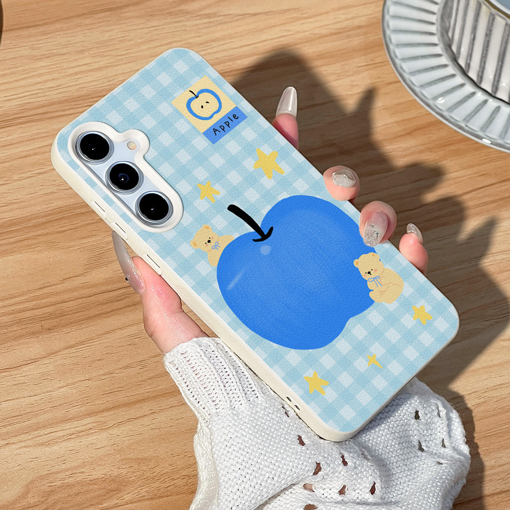 เคส For Samsung A56 A07 A55 A16 A05S A17 A15 A54 S24 FE A36 A06 A35 S25 S26 Ultra A34 A26 A53 S23 Ultra สติกเกอร์แมว