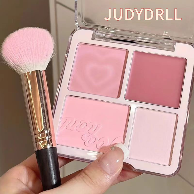 Judydoll Powder Blusher High CD Orange Blossom Blush Highlighter Palette Powder Blusher ครีมแป้งแป้ง