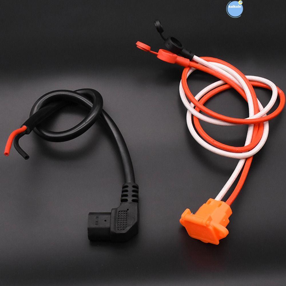 COOLSO ปลั๊กขั้วต่อแบตเตอรี่สำหรับ E-bike พร้อมสายเคเบิล 12AWG ใช้งานกับรถจยย.ไฟฟ้า 48V