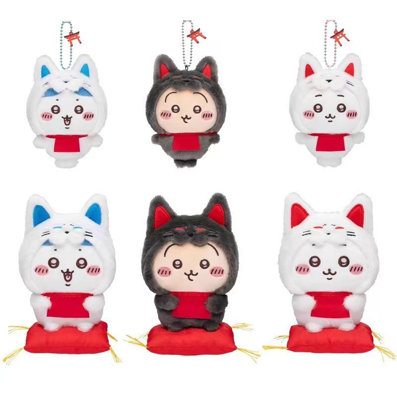 น่ารักน่ารัก Self-Laughing Bear Fushimi Inari แปด Usachiji Ikawa ตุ๊กตาน่ารักจี้พวงกุญแจ/ลูกปัด 3.27