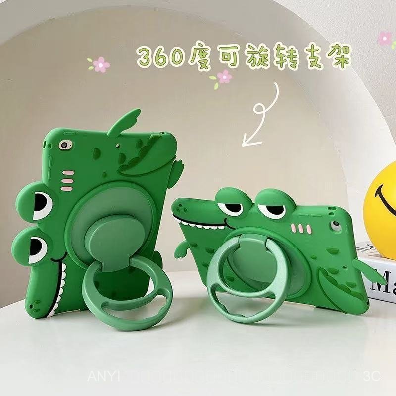 Kids Baby Cartoon เคส iPad น่ารัก เข้ากันได้กับ iPad Air 11 นิ้ว / 10th Gen / 11th Gen, ที่วางขาตั้ง