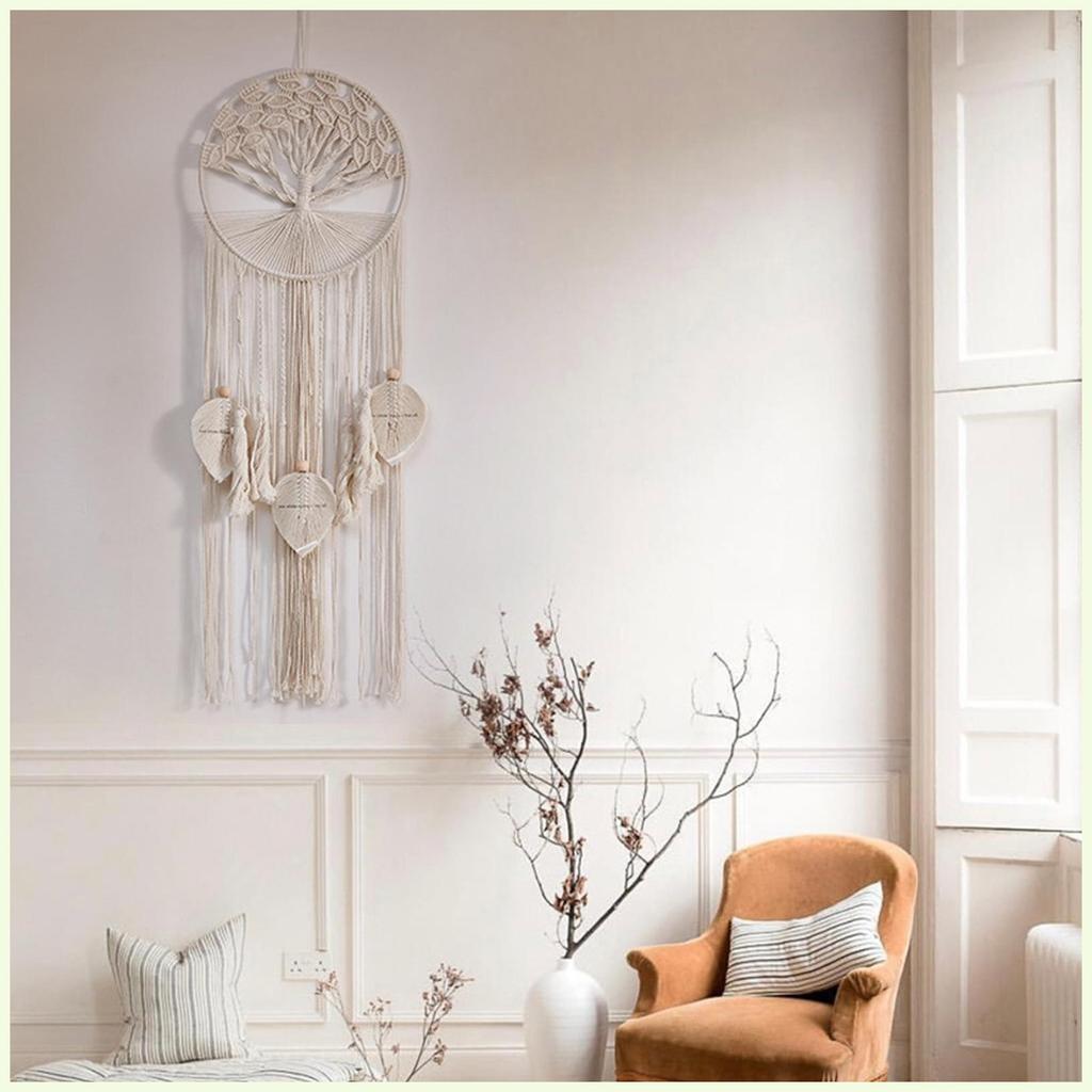 Boho Wall Tapestry Tree ฉากหลังทอ Chic ตกแต่ง Boho ทอ Tapestry สําหรับห้องนั่งเล่นห้องนอน Apartment 