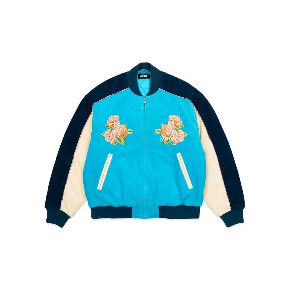 PALACE Cat Eye Bomber Jacket Real Teal Unused