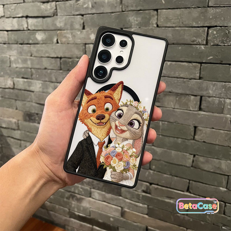 เคสแม่เหล็ก Samsung เคสแม่เหล็กรูปเด็กทารกร้องไห้ลายเสือดาวสุดน่ารัก S26 S26U S26PLUS S25PLUS S25U S24U S23 S23U S22U