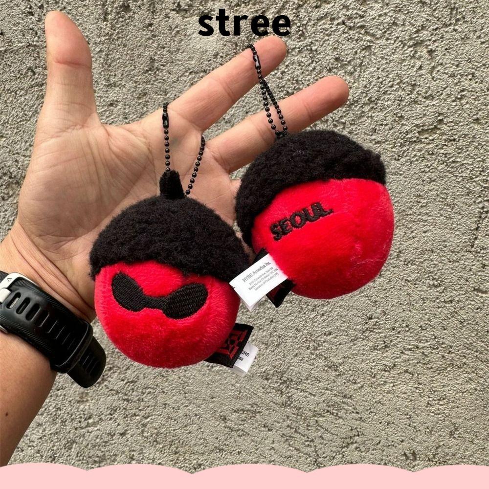 พวงกุญแจตุ๊กตา STREE, Kpop Creative Acorn, น่ารักในสไตล์คอนเสิร์ต J-HOPE และของขวัญสำหรับสะสม