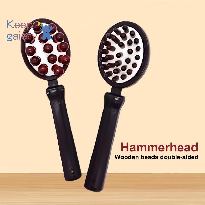 [Kpt-t] 1PCS 3 In 1 บรรเทาความเครียดนวดค้อน Sti Kno Scratcher นวดตัวเครื่องมือผ่อนคลาย [ใหม่]