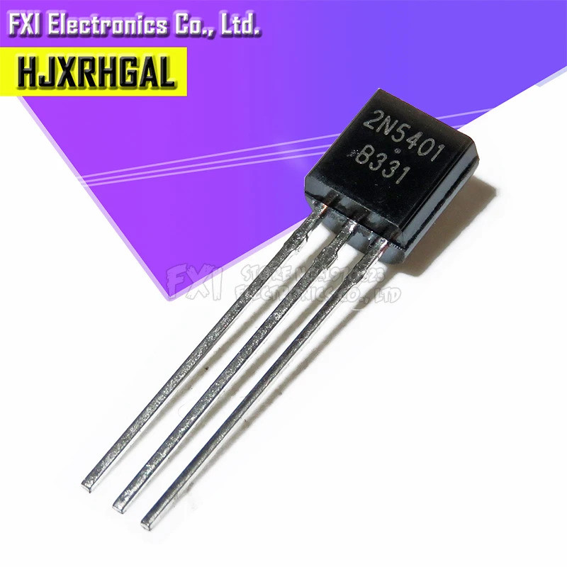 100PCS 2N5401 TO-92 TO92 0.3A 160V PNP ทรานซิสเตอร์ใหม่เดิม