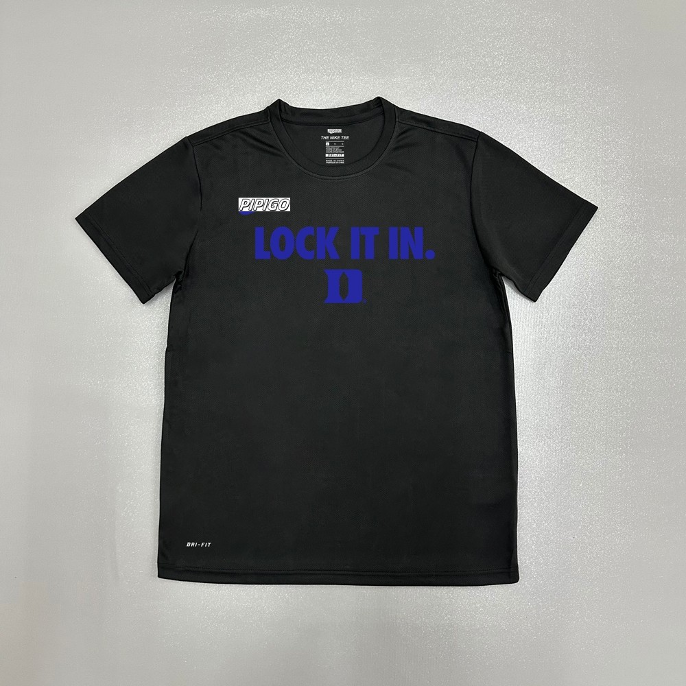 ชุดซ้อมบาสเกตบอล Duke University NCAA แห้งไว แขนสั้น สวมใส่ได้ทั้งการฝึกซ้อมและงานประจำวัน