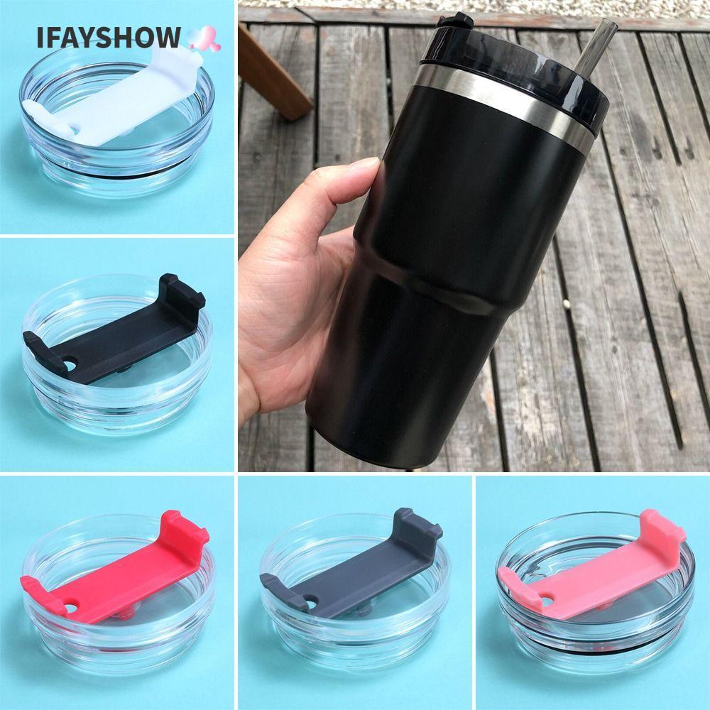 IFAYSHOW 1 ชิ้นถ้วย, Themos ขวดหลากสี, เปลี่ยน Splash Proof 20/30oz 591/890ml ฝาปิดพลาสติกสําหรับ /Tyeso 20/30oz