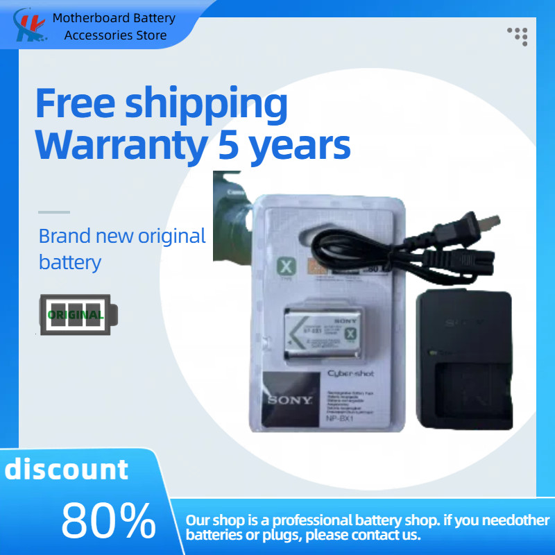 Sony NP-BX1 NPBX1 แบตเตอรี่สําหรับ Sony DSC-WX350 WX500 WX300 HX50 HX60 กล้องดิจิตอลแบตเตอรี่ charge