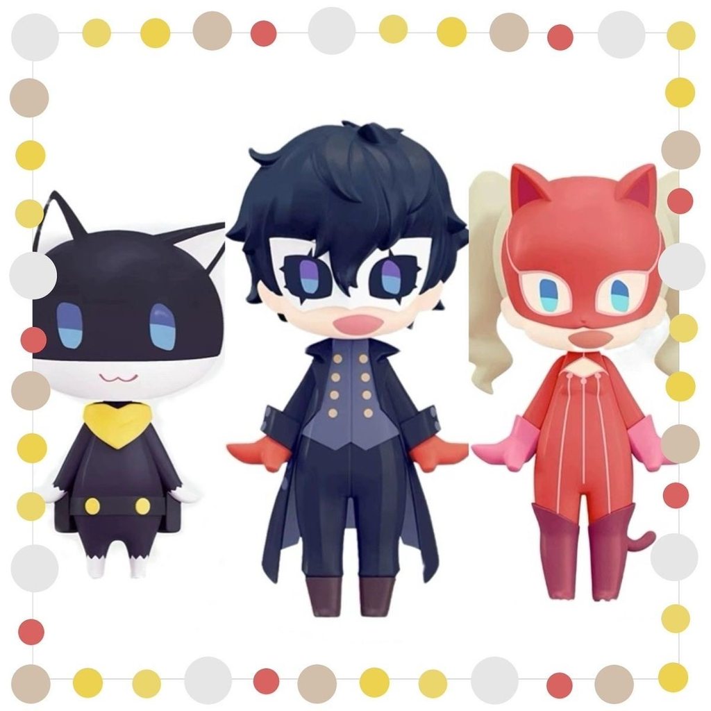 GSC สวัสดี! Persona Joker Joker Amamiya Lotus High Volume Apricot Moorgana รูป H3