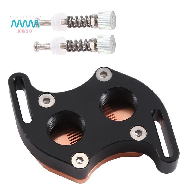 รูปตัว S CPU Water Cooling Block Cooler South Bridge Northbridge Block สําหรับคอมพิวเตอร์ CPU Block 