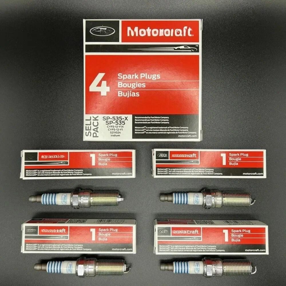 8PCS SP-535 CYFS-12-Y1 Iridium Spark Plug สําหรับ Ford C-Max Lincoln MKZ Fusion SP535 CYFS12Y1 SP 53