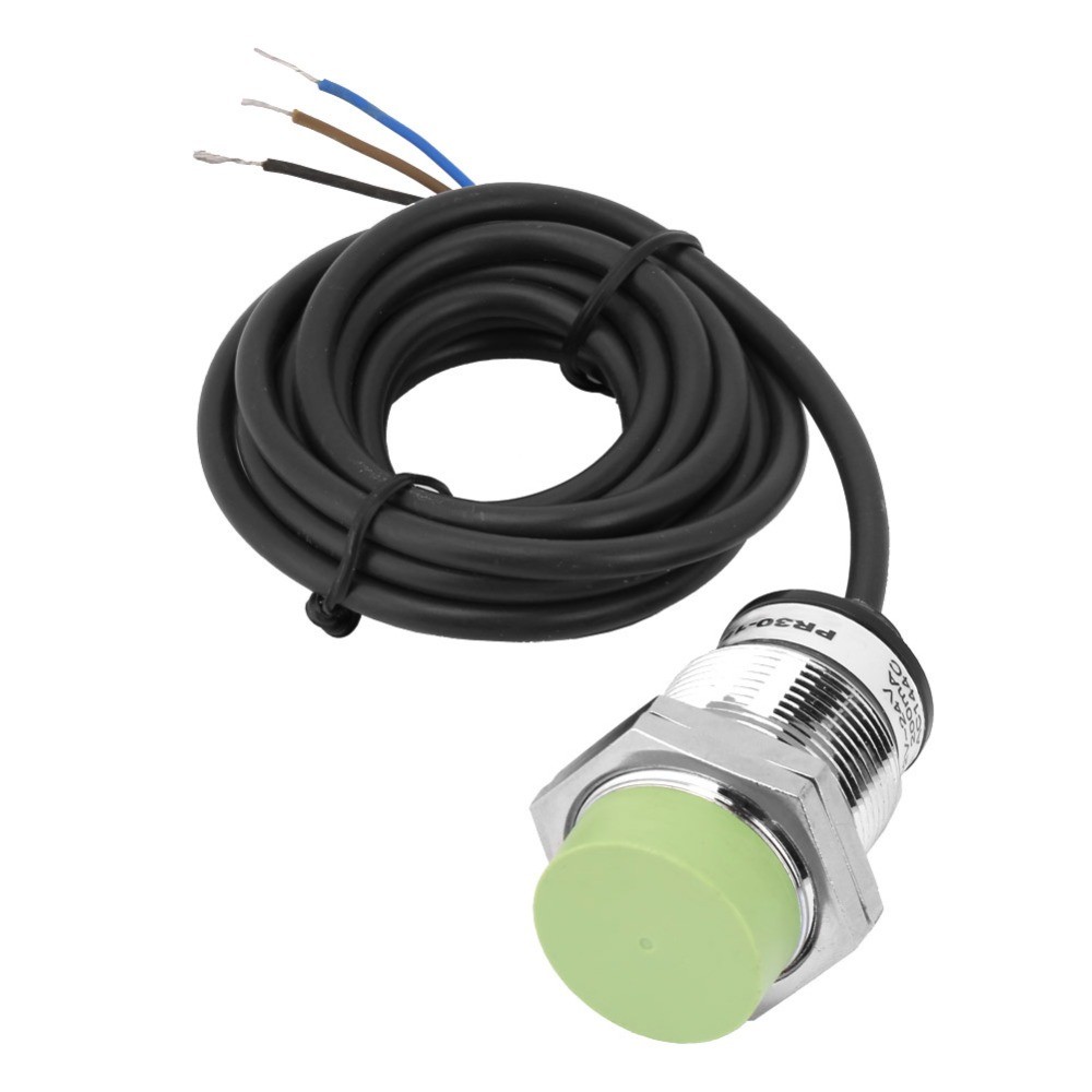 SWEETYX Proximity Switch, 15 มม.ระยะทางตรวจจับ DC12-24V Proximity Sensor Switch, ทนทานก่อสร้าง PR30-15DN 3 สาย NPN ไม่มีตัวเหนี่ยวนําสวิทช์อุปกรณ์ควบคุม ราคา ถูกที่สุด ดีลบีเคเค แกลเลอรีภาพที่ 4