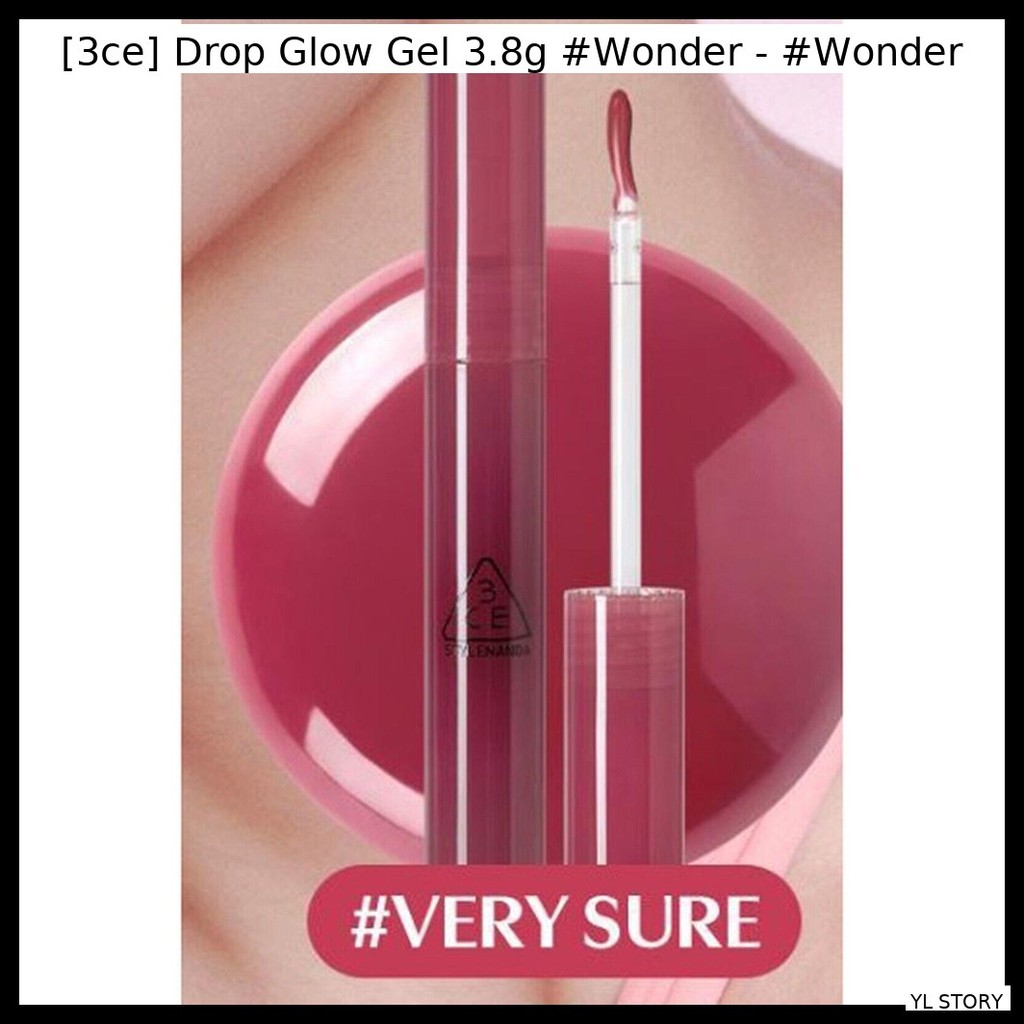[3ce] Drop Glow Gel 3.8g  #Wonder - #Wonder / Radiant น้ําหนักเบา โดย YL STORY