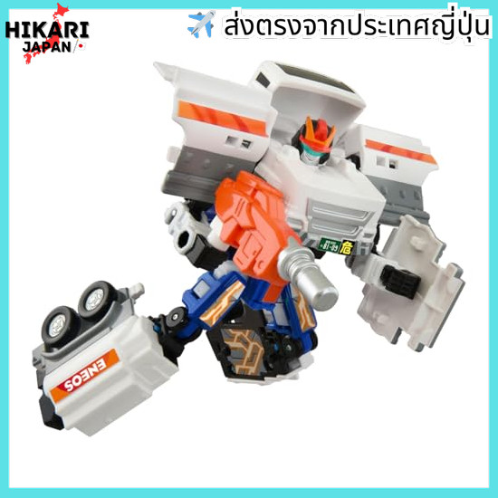 TAKARA TOMY Tomica Job Braver TJB04 Stand Braver ENEOS Tanker Mini Car Toy 3yrs and up