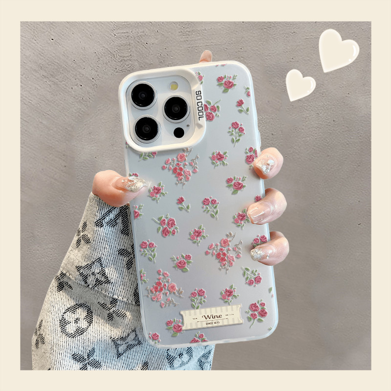 Rose FragmentedtปลอกสําหรับOppo A58 A11X A5 A2 A55 A57 A16 กรณีค้นหาX5 X6 X7 X8 X9 PRO V23 11 10 PRO