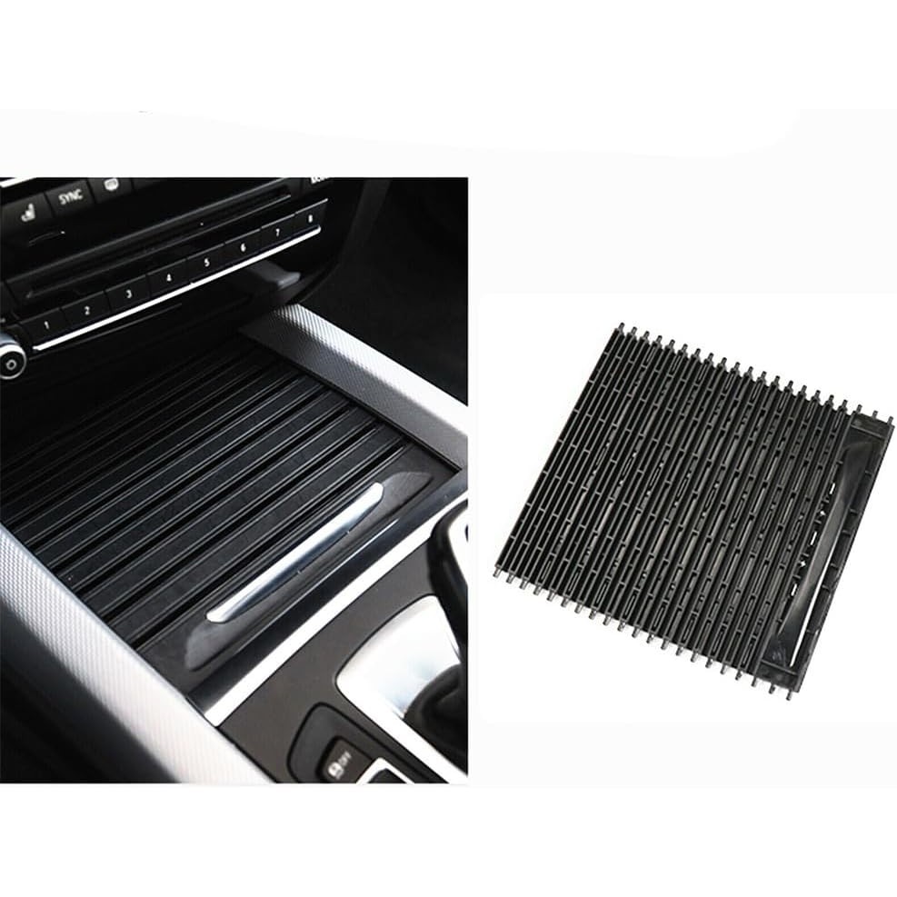 MUNIK 51169251973 คอนโซลกลางด้านหน้าที่วางแก้วถาด Roller Blind Cover 2014-2019 สําหรับ BMWxDrive28i,