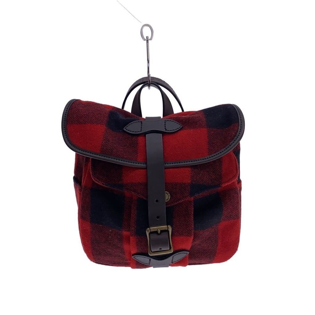 FILSON shoulder bag field wool RED cheques Direct from Japan Secondhand
