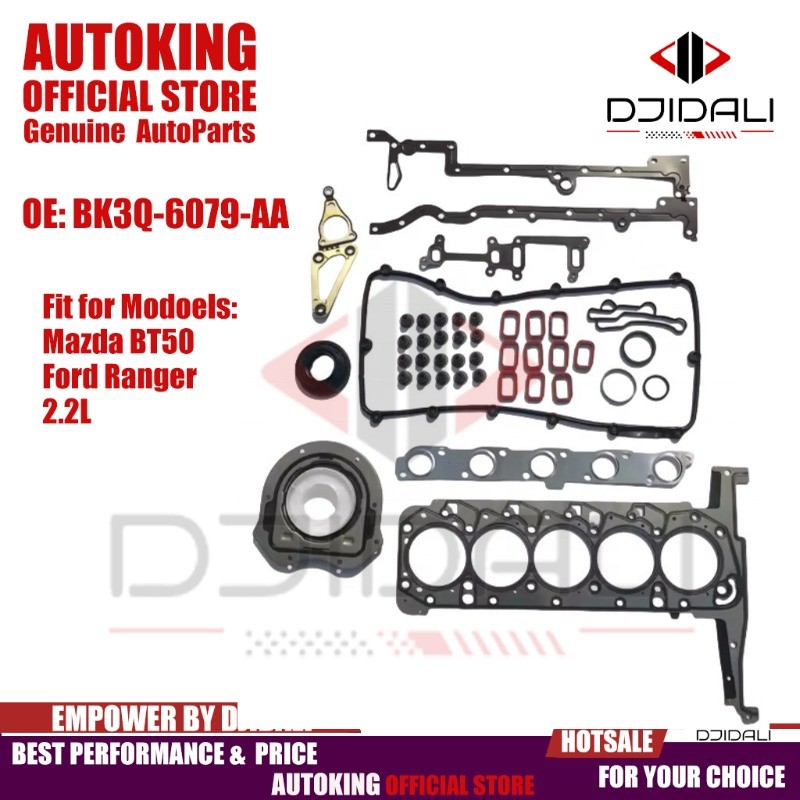 ชุดซ่อมปะเก็นยกเครื่องเครื่องยนต์เต็มรูปแบบสําหรับ Mazda BT50 Ford Ranger 2.2L BK3Q-6079-AA