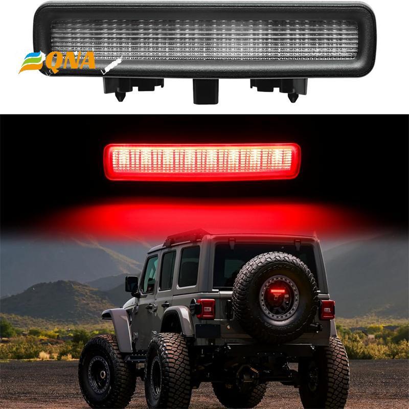 [QNA] ไฟเบรค LED 3Rd สําหรับ Wrangler JL 2018-2024 ด้านหลัง High Mount Stop Light ไฟเบรค d เลนส์ใหม่