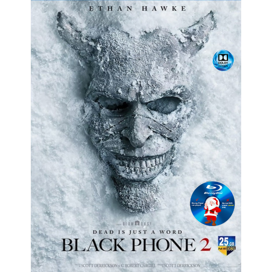 E-BLURAY โทรศัพท์สีดํา 2 (2025) ATMOS TRUE-HD 7.1 .  Horror/Thriller Ethan Hawke Mason Thames ENGLIS