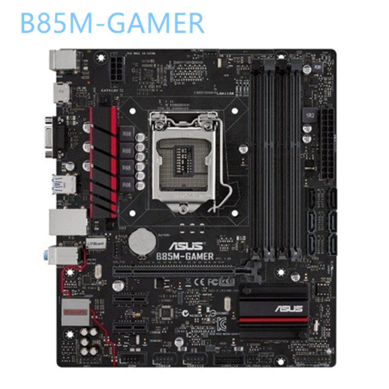 Asus/Asus B85 PRO GAMER Z87 เมนบอร์ดรองรับ NVME MAXIMUS VI HERO