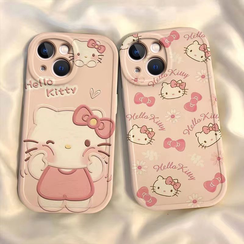 เคสไอโฟน 11 12 13 14 15 16 17 Pro Max IPX 14 15 16 Plus Xr Xs Max 7 8 6s Plus Bishōjo hlkkister Cat เคสโทรศัพท์แบบนุ่ม