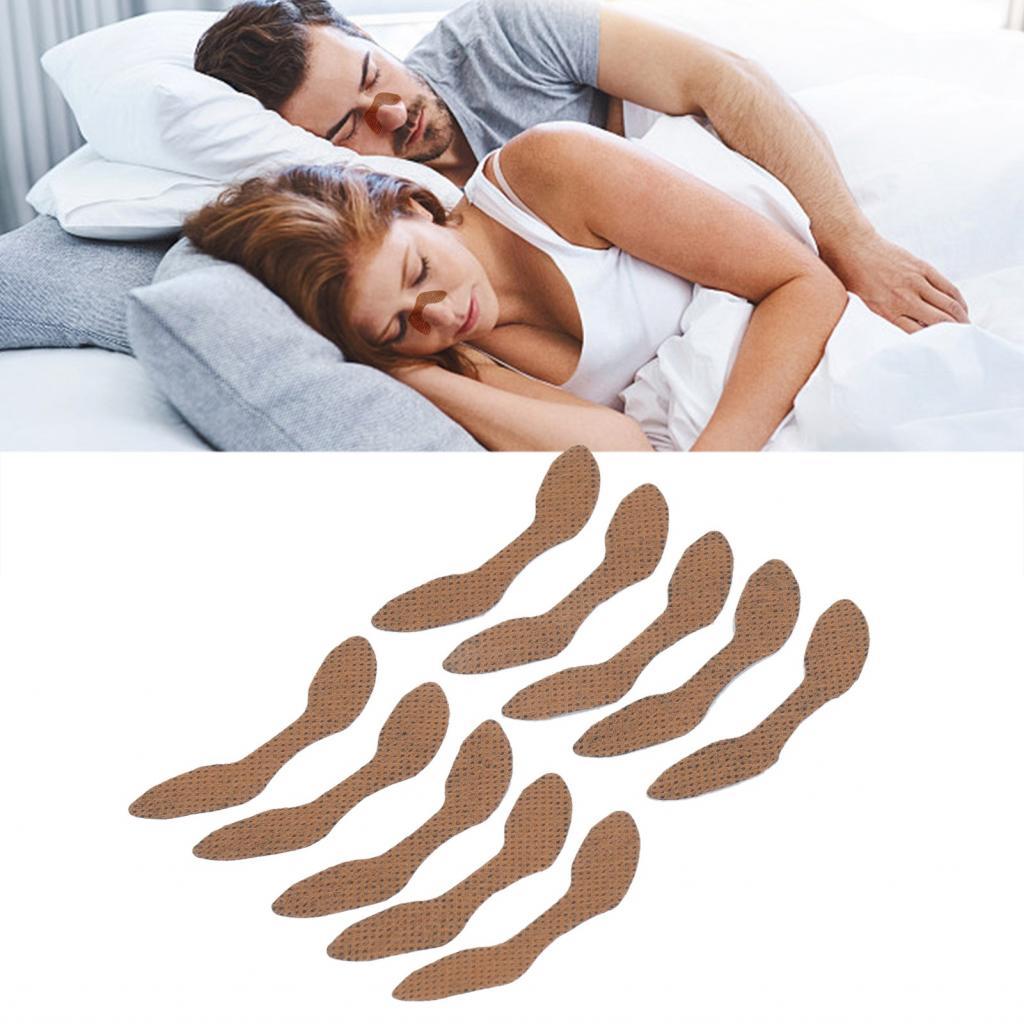 Snore Prevetion Nasal Strip Congestion Relief ปรับปรุงคุณภาพการนอนหลับสำหรับการใช้งานตอนกลางคืน