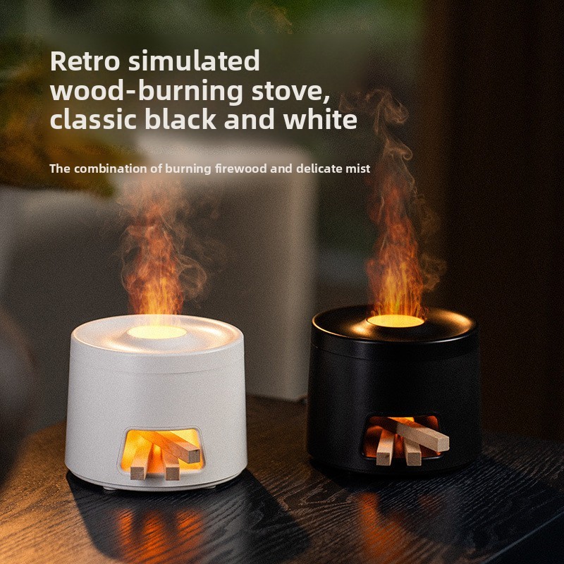 Aroma Diffuser Aroma Diffuser Aroma Diffuser Humidifier เดสก์ท็อปตกแต่งในครัวเรือนฟืน Di