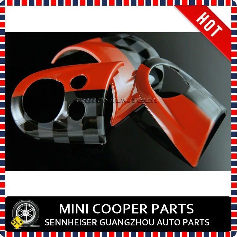 ยี่ห้อใหม่วัสดุ ABS ป้องกัน UV JCW PRO สไตล์มัลติฟังก์ชั่พวงมาลัยสําหรับ mini cooper R60 R55 R56 (3 