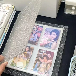 แฟ้มAcrylicคลื่นน้ำ แฟ้มสะสมการ์ด อัลบั้มการ์ด สมุดเก็บการ์ด ลายคลื่นน้ำ อัลบั้ม Photo Album (AC) สวยงาม
