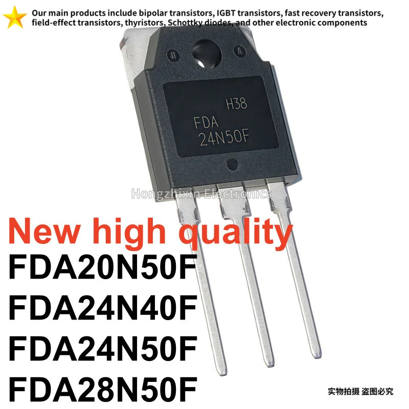 5PCS FDA28N50F FDA24N50F FDA24N40F FDA20N50F TO-3P FDA28N50 FDA24N50 FDA24N40 FDA20N50 High power fi