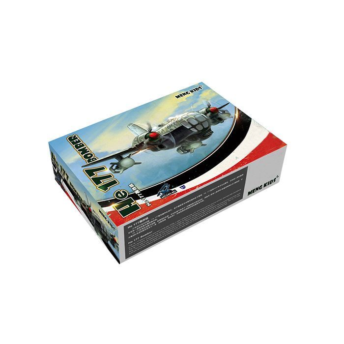 3G รุ่น MENG รุ่น Q Fighter ชุดแยกสีไร้กาว เยอรมัน HE 177 เครื่องบินทิ้งระเบิดหนัก KID-003