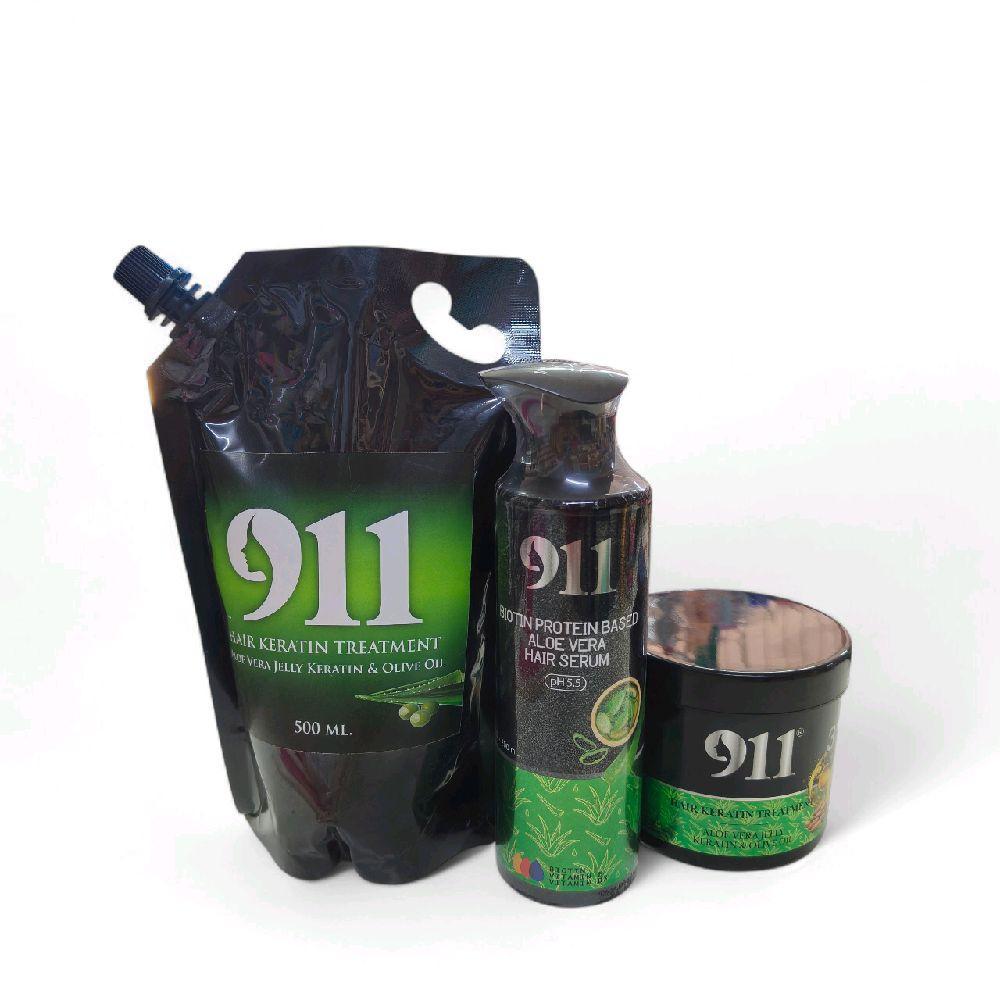 ผลิตภัณฑ์สำหรับเส้นผมทรีทเม้นท์ถุง/ เซรั่ม911 บํารุงผม เซรั่ม  911