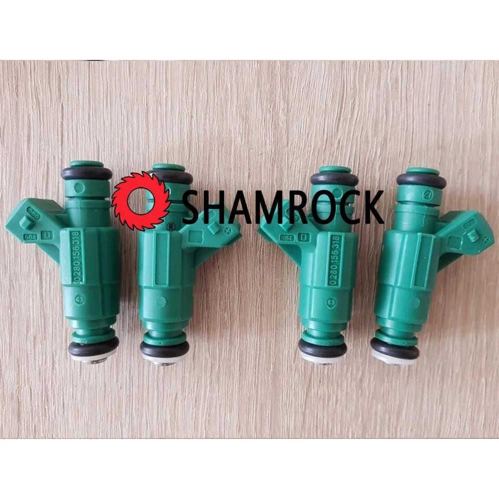 หัวฉีดน้ํามันเชื้อเพลิง Petrol OEM  0280156318 1984E9 1984-E9 สําหรับ PPeugeot 206 307 CCitroen C2 C