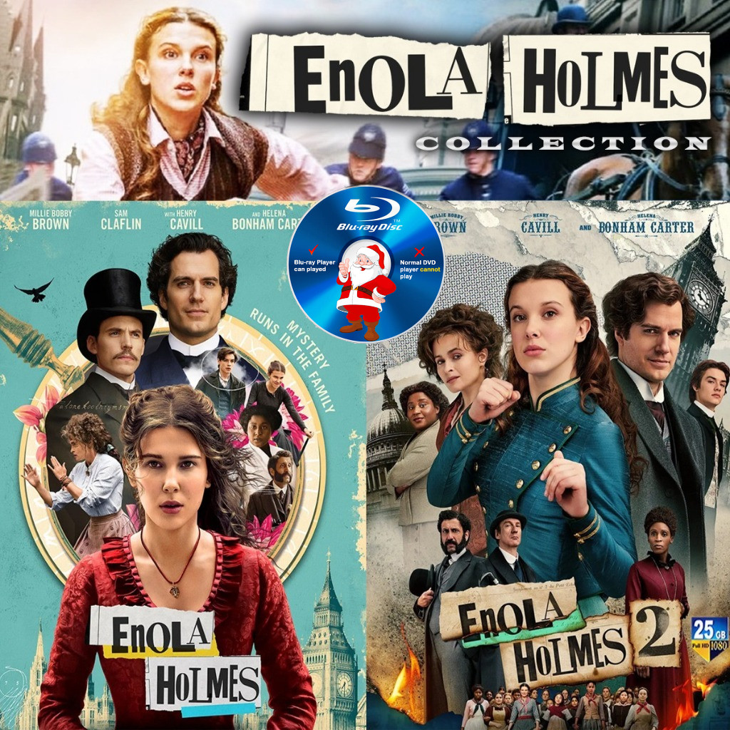 คอลเลกชัน E-BLURAY Enola Holmes ภาษาอังกฤษ MOVIE