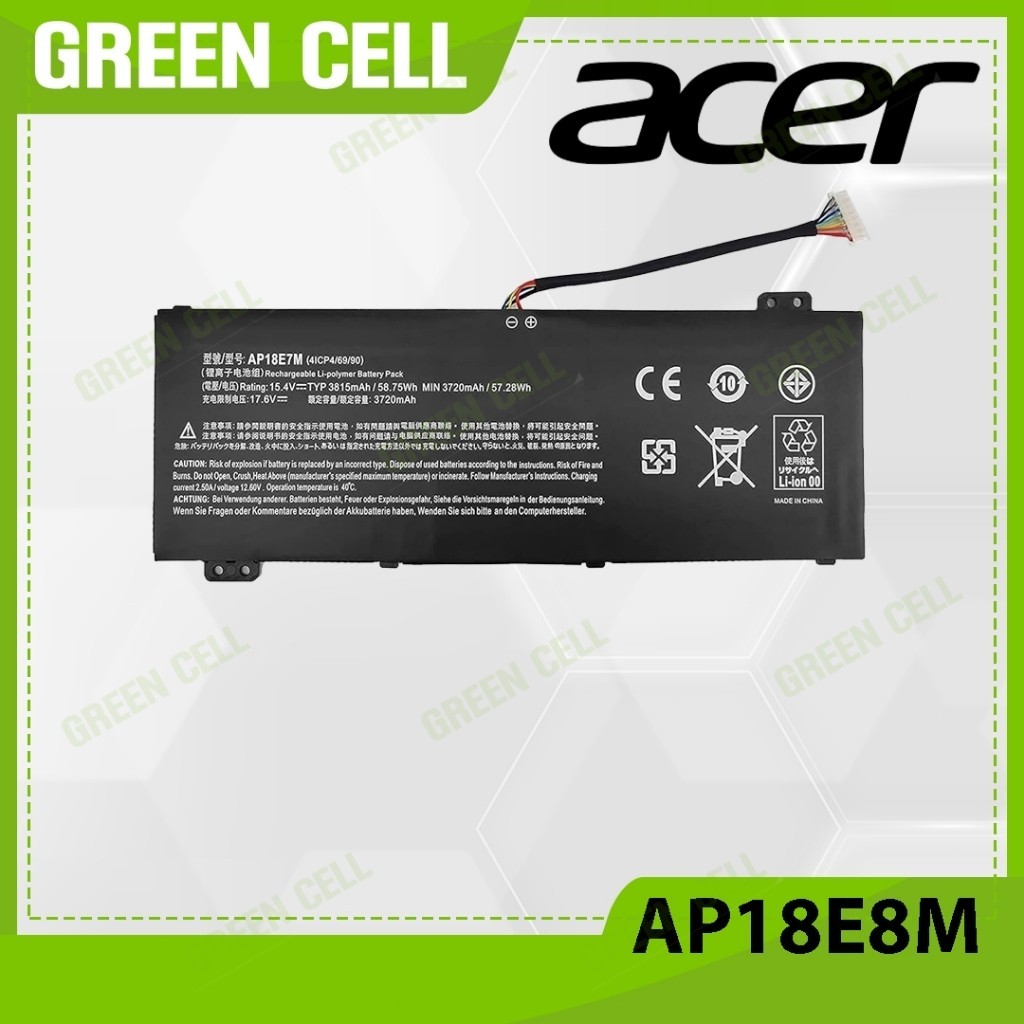 Acer Laptop Battery AP18E7M AP18E8M for Helios 300 PH315-52 PH315-53 PH317-53
