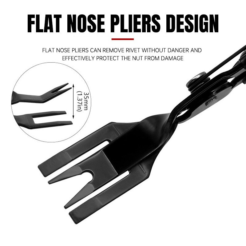 คีมไฟหน้า คีมไฟหน้า เครื่องมือถอดไฟหน้า เครื่องมือซ่อมไฟหน้า  ออกแบบสปริงเพื่อความสะดวก 24 x 6 x 1.5ซม - รูปที่ 3