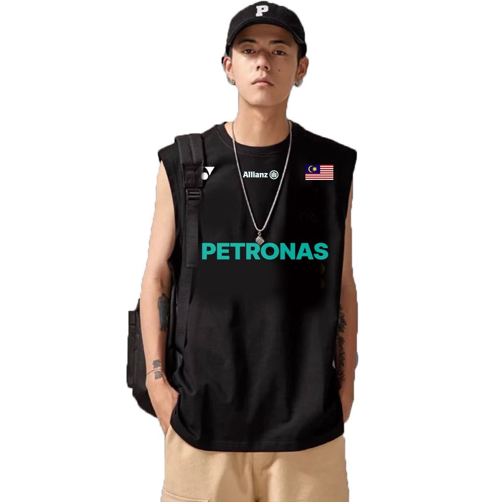World Badminton Championships 2025 เสื้อกั๊ก petronas เสื้อยืดแขนกุด S-3XL