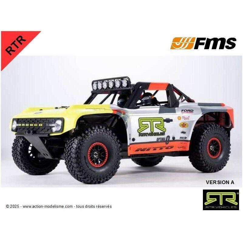 รถบังคับ FMS 1/7 Ford Bronco U4 RTR EB RC Truck Brushless FMS10702