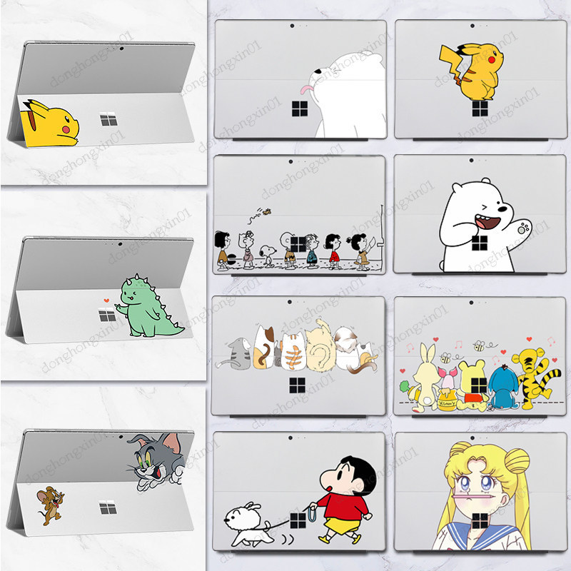 ผิวแล็ปท็อปป้องกันเต็มรูปแบบสําหรับ Surface Pro 12 X Pro 11 10 8 Pro 9 Pro 11 ผิว Suface Pro 3 4 5 6