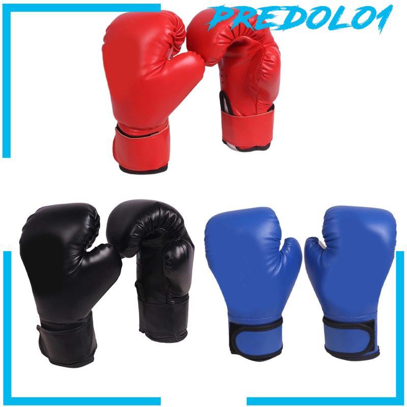 [Predolo1] Sparring Gloves Breathable Kids Training Boxing Gloves Punching Gloves หนัง PU สําหรับคาร