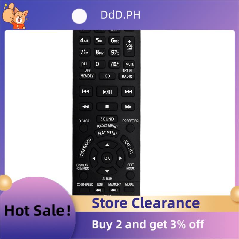 N2QAYB000637 รีโมทคอนโทรลสําหรับระบบเสียง SA-AKX32PH-K SA-AKX32PN-K SA-AKX32PR-K SA-AKX54PH-K SA-AKX