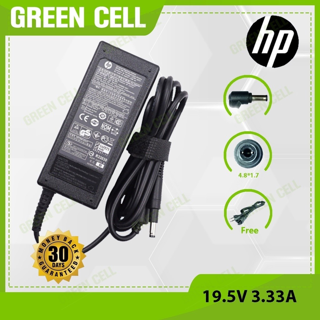 ที่ชาร์จแล็ปท็อป H.P 19.5V 3.33A สำหรับ Chromebook 14-B 14-C Envy 14T-3100 4-1000 4T-1000 4T-1200 6-