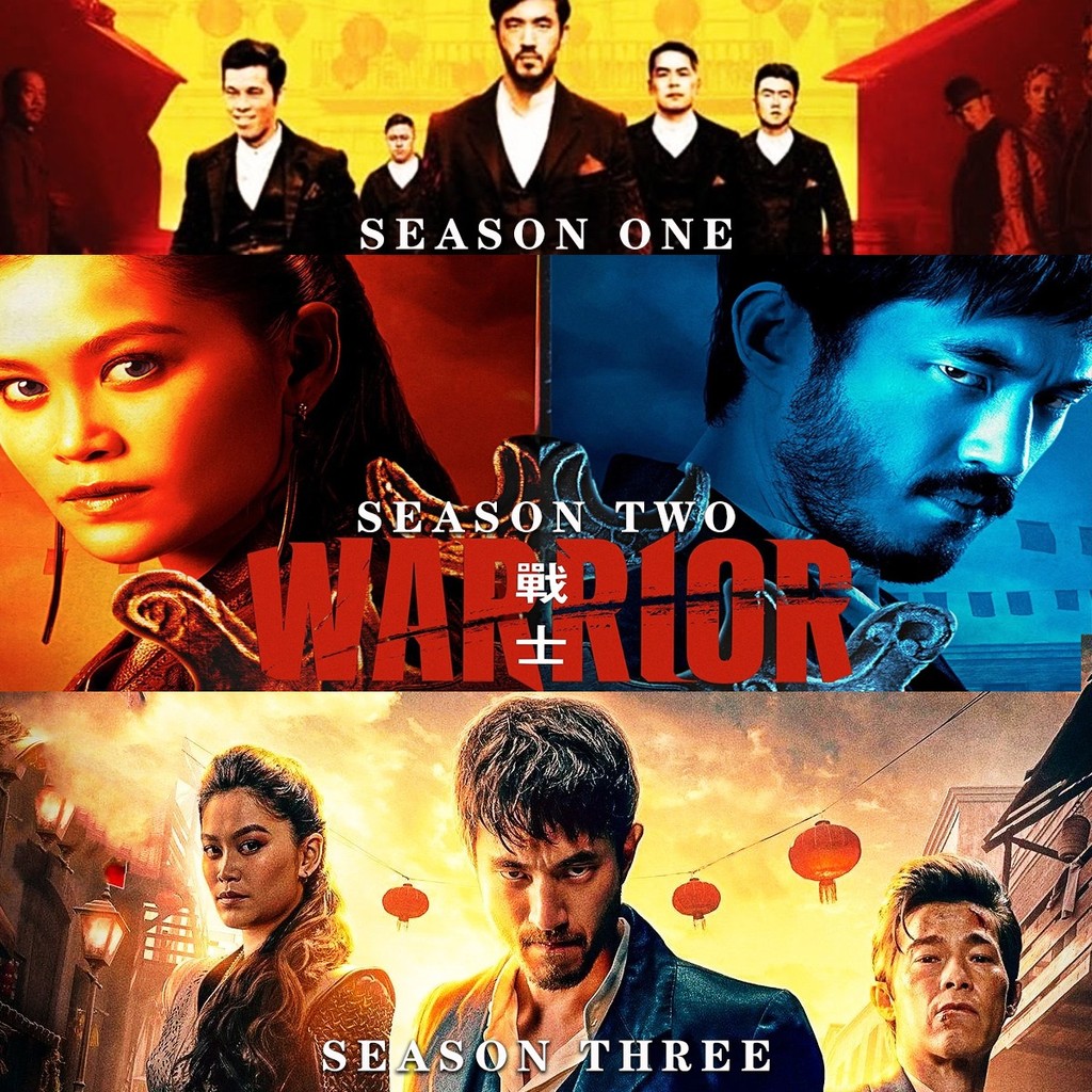 E-Bluray TV Series : Warrior : Bruce lee Collection Season 1 และ Season 2 Season 3- English Action -