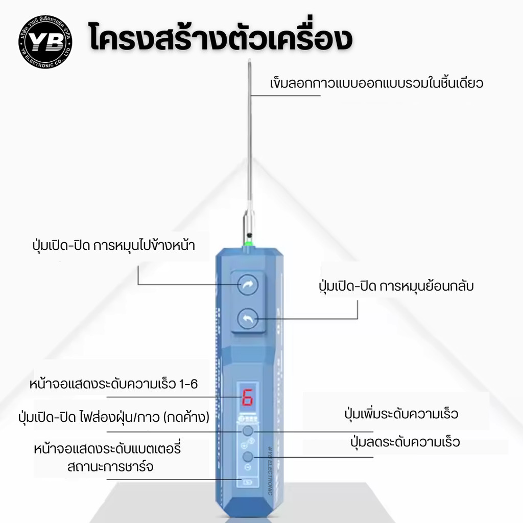 JTX G-2 | Electric Glue Remover สำหรับงานซ่อมมือถือ อุปกรณ์ลอกกาวไฟฟ้าที่ออกแบบมาสำหรับงานซ่อมเปลี่ยนกระจกจอมือถือ