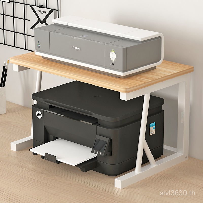 Yan Shelf Host Double-Layer Multi-Function Printer Shelf Small Desktop Machine Collection Desktop Of